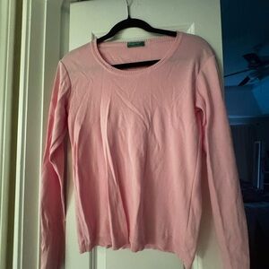 United Colors Of Benetton Soft Pink Knit Top